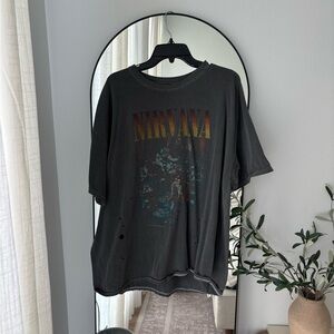 Urban Outfitters Oversized Nirvana Tee